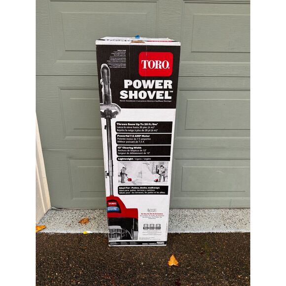 Toro Power Shovel 12 in. Single stage Electric Snow Blower Tool Only - Picture 4 of 4